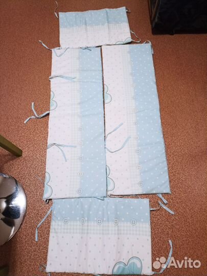 Бортики в детскую кроватку