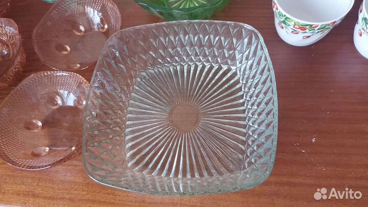 Вазы, салатники СССР, стекло