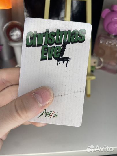 Карта stray kids christmas evil