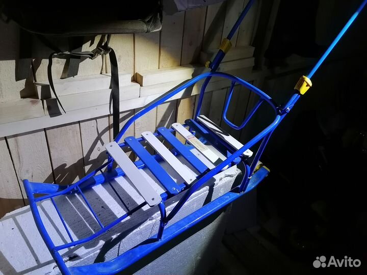 Детские санки с колесами