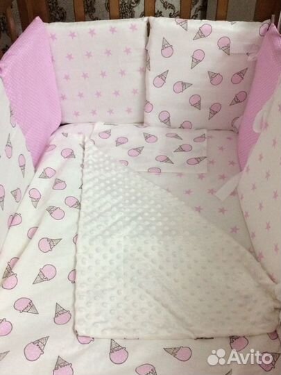 Новый набор бортиков в детскую кроватку