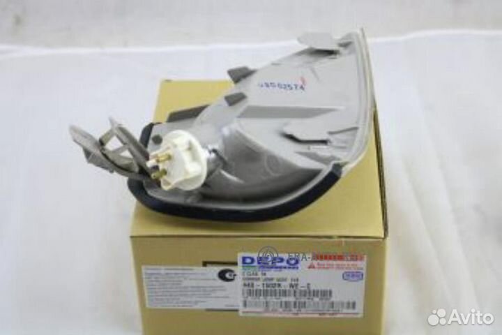 Depo 440-1502R-WE-C Указатель поворота R белый