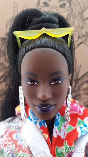 Кукла барби BMR 1959 афроамериканка Пазетт