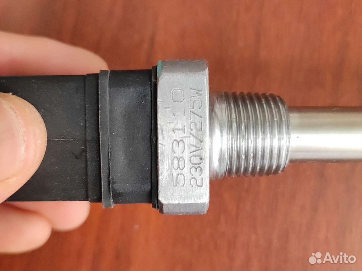 Тэн подогрева масла в компрессоре