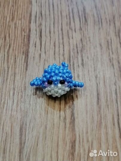 Амигуруми из бисера кит