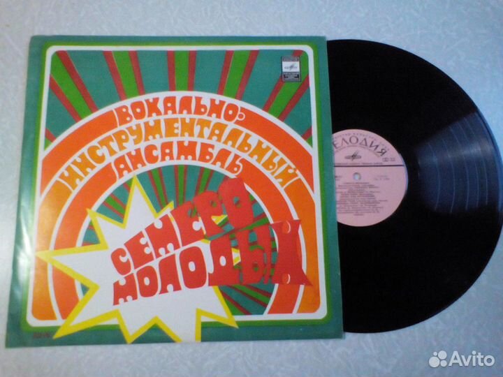 Виниловая пластинка: виа 