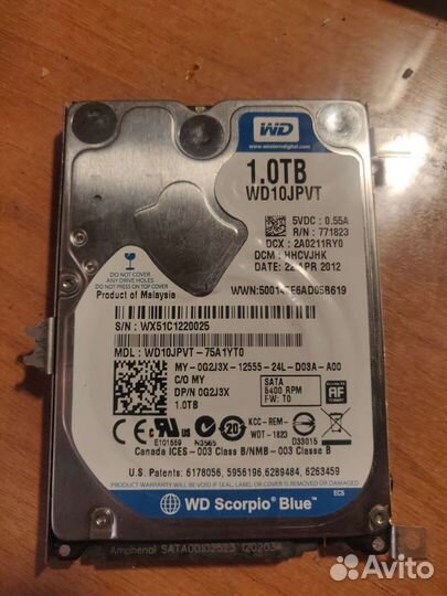 WD Scorpio Blue 1TB