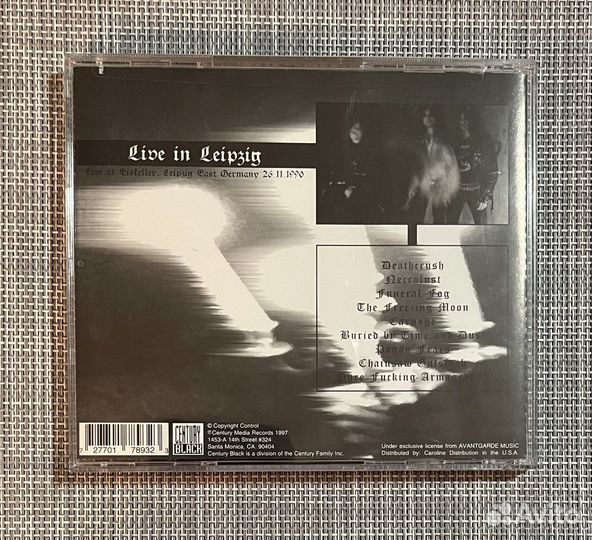 Mayhem - Live In Leipzig CD USA