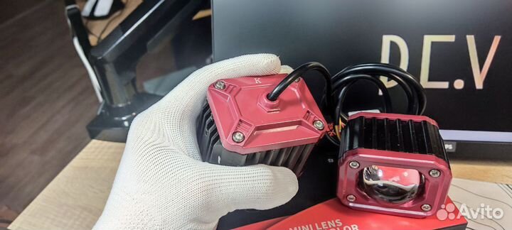 Фары птф Линзованые LED / 300W / универсальные