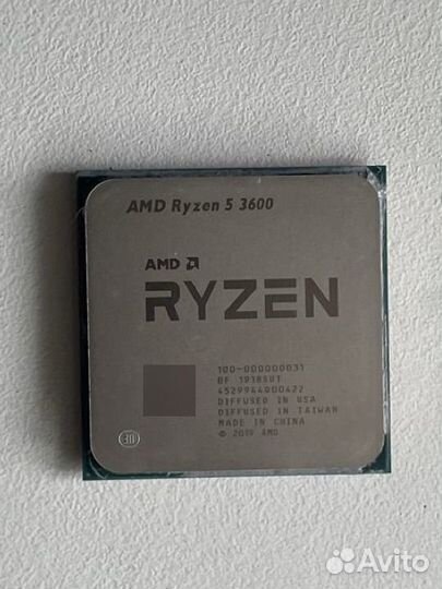 Процессор AMD Ryzen 5 3600 BOX