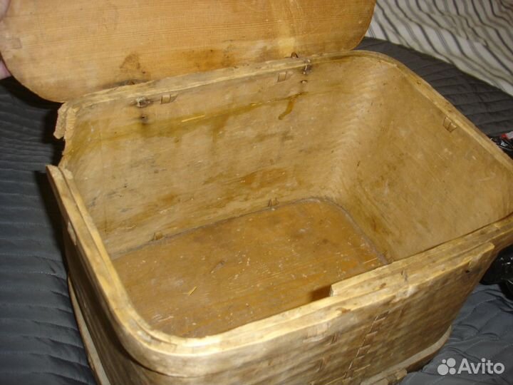 Сундук - короб лубяной