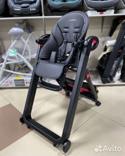 Стульчик для кормления Новый выпуск (black)