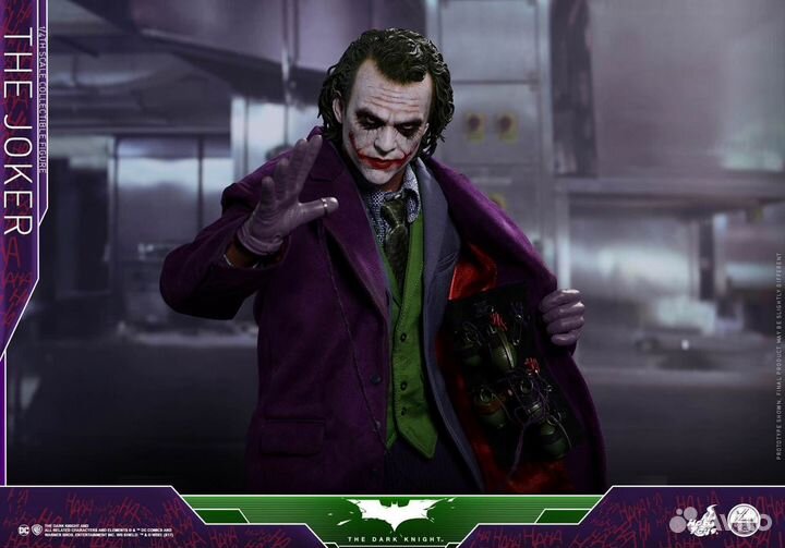 Hot toys QS10 THE dark knight – THE joker