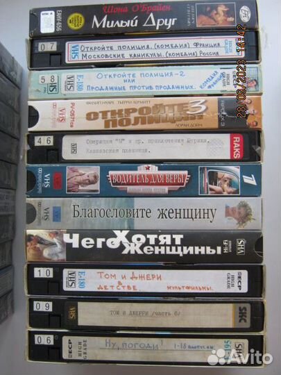 Видеокассеты vhs