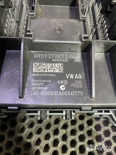 Блок комфорта BCM Volkswagen Polo 5 1.6 АКПП