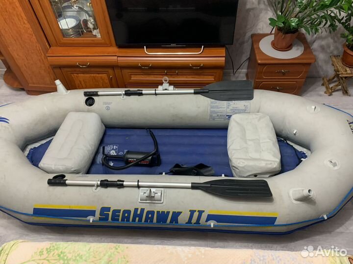 Лодка надувная Intex seahawk II