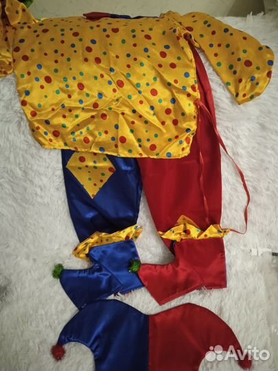 Карнавальный костюм Петрушка