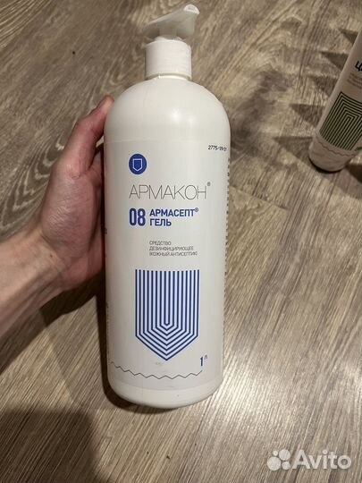 Крема для защиты, средства для очистки кожи