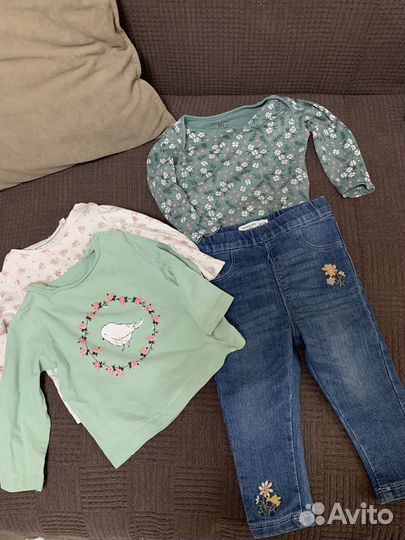 Вещи пакетом на девочку