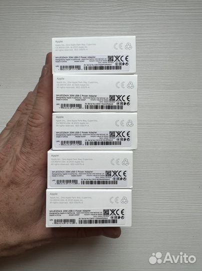 Оригинальная быстрая зарядка 20W для iPhone Type-C