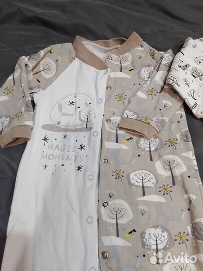 Слипы для малышей с легким начесом 68-74