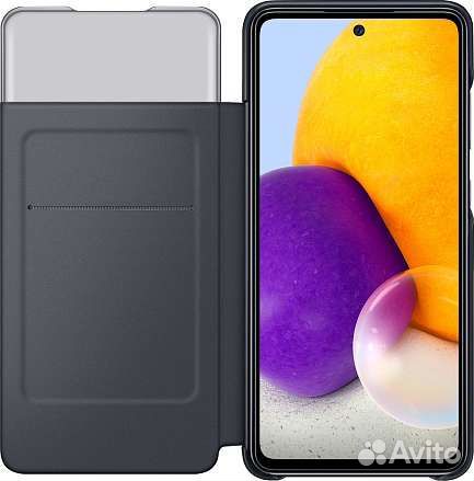 Чехол Samsung Smart S View Wallet Cover A72 Black