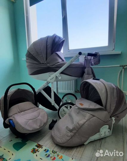 Коляска adamex 3 в 1