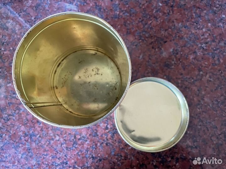 Редкая жестяная банка СССР, Грузинский чай