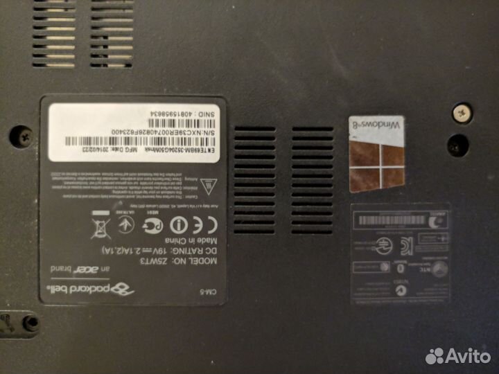 Packard bell z5wt3 на запчасти