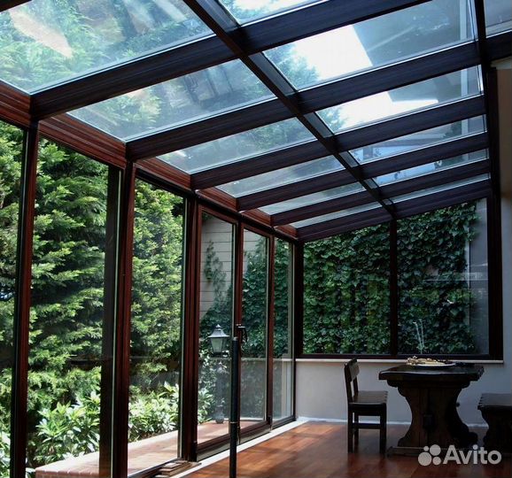 Зимний сад / Алюминиевые конструкции