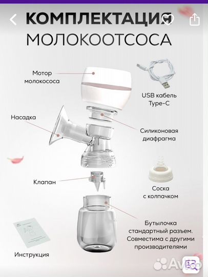 Продам молокоотсос электрический