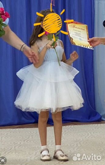 Платье для девочки 122