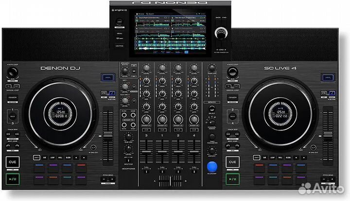 DJ-контроллер Denon SC live 4 EU, черный