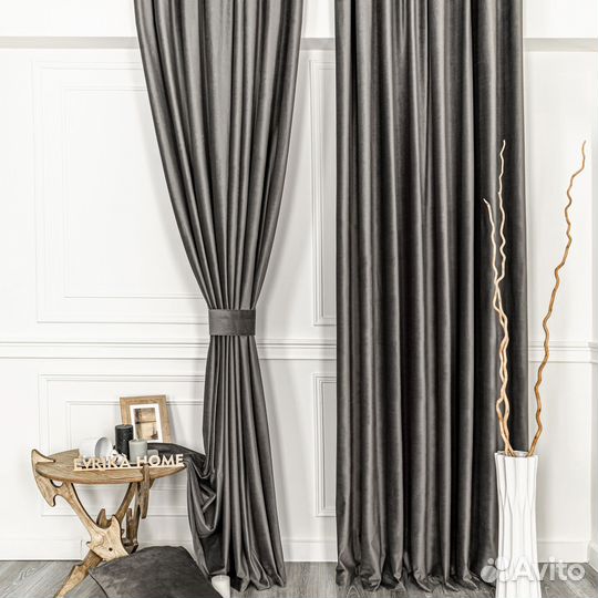 Шторы бархат Беллиссимо Муссон