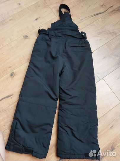 Брюки полукомбинезон 104 тёплые