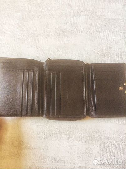 Кожаный кошелёк