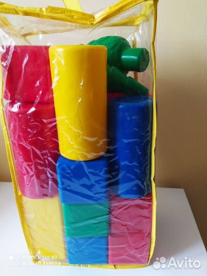 Детский конструктор пластик