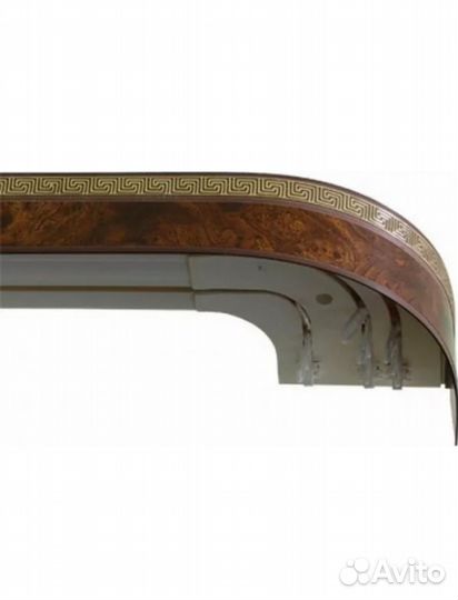 Карниз потолочный 3 метра, трехрядный