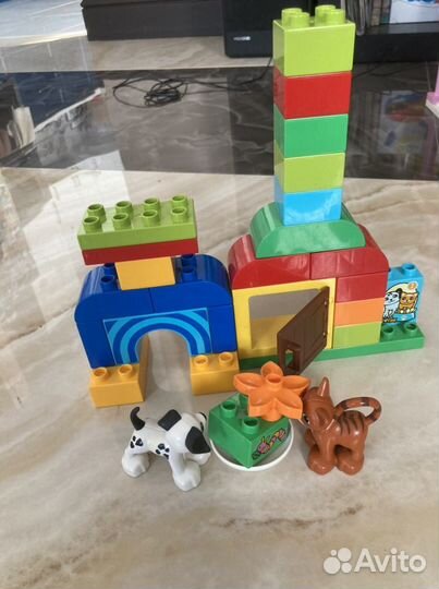 Lego duplo кот и пес лучшие друзья