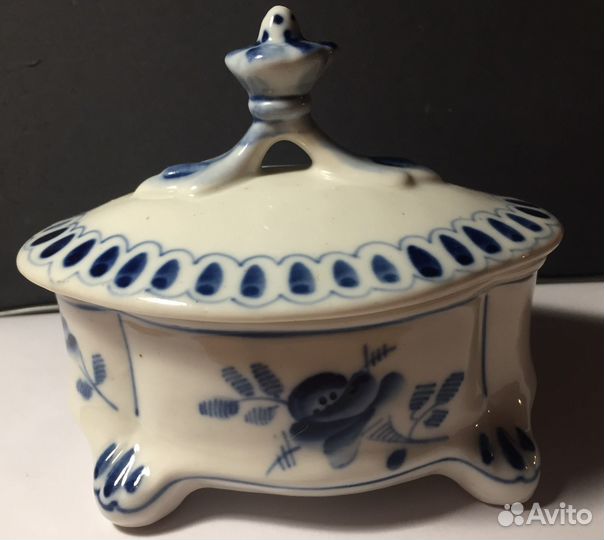 Шкатулка Гжель СССР