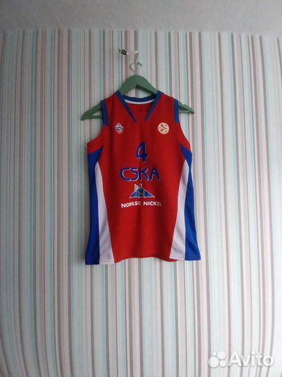 Баскетбольная майка цска