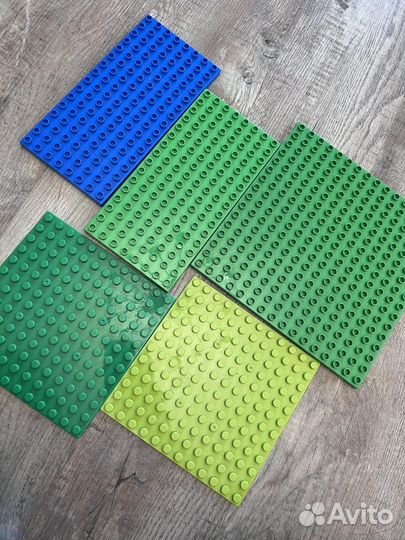 Пластины lego duplo лего аналог 5шт