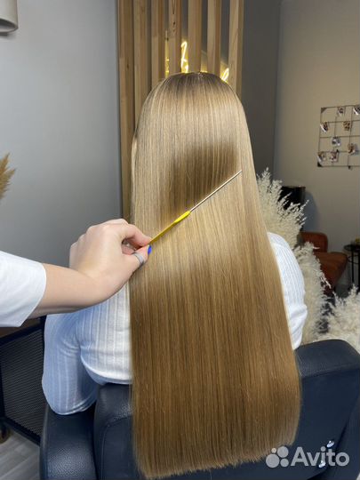 Кератиновое выпрямление, ботокс волос