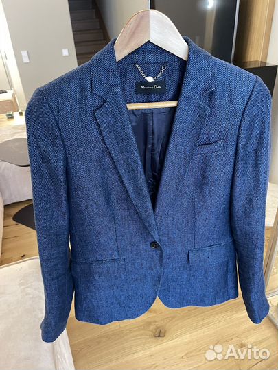 Пиджак massimo dutti 38