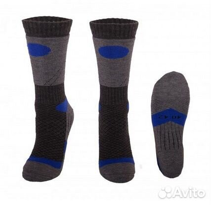 Носки для туризма лив SH4 (35-38) Серо-синие