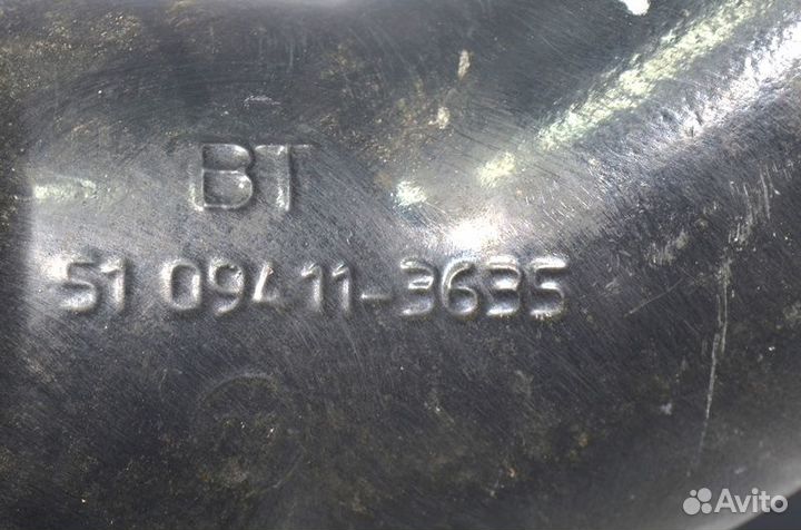 Труба интеркулера MAN TGA 18.480 (01.00)