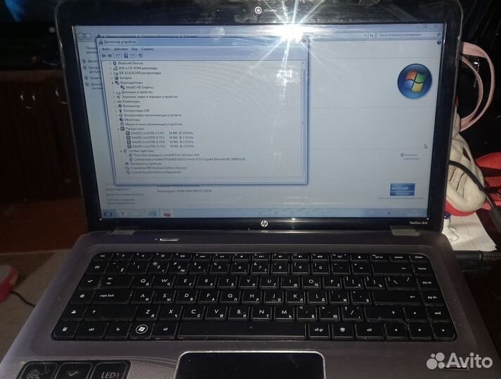 Ноутбук hp pavilion dv6