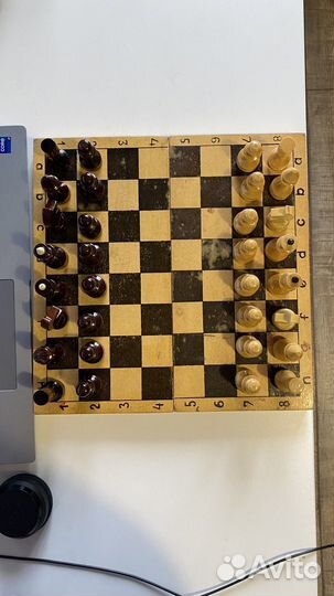 Шахматы деревянные СССР полный комплект