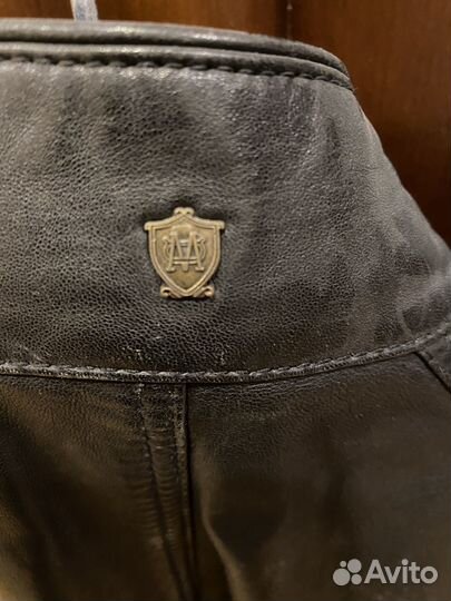 Кожаная куртка Massimo Dutti