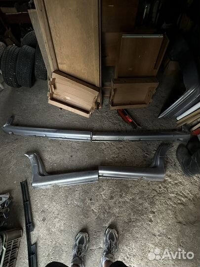 Накладки на пороги на ваз 2114
